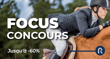 La cavalière en concours