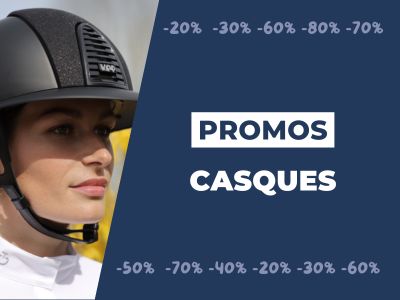 Promos Casques d'équitation