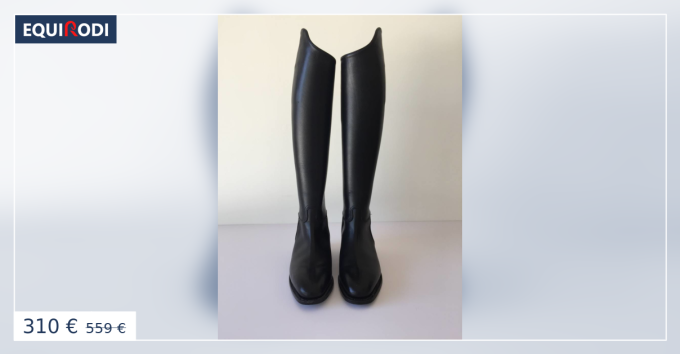 Bottes De Dressage (équitation) Pour Femme - Taille 6 US, Largeur Large, Cuir, Occasion