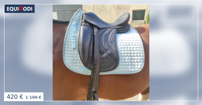 Selle d'Obstacle Caprilli Cair Close Contact - Bates