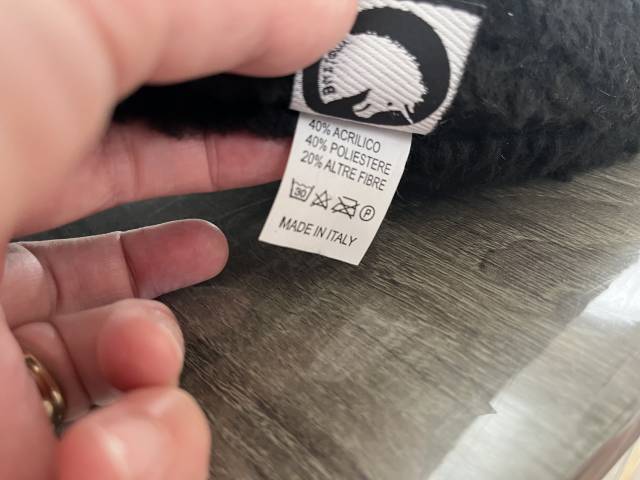 Tapis endurance burioni noir 