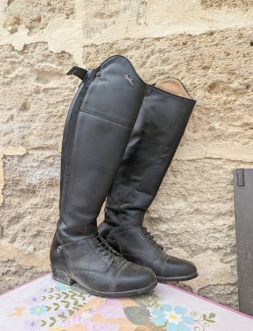 Botte Sergio grasso noir taille 37