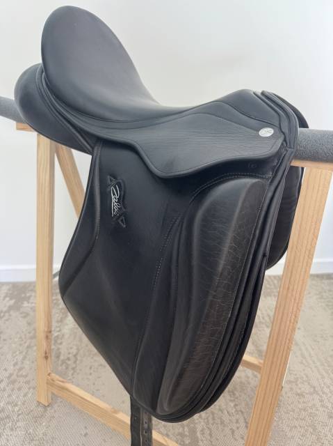 Selle de Dressage Zaldi Sanjorge Plana 17,5 - Cuir