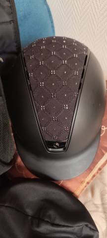 Casque &eacute;quitation Samshield 2.0 Shadow Matt Black avec 