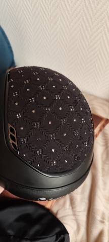 Casque &eacute;quitation Samshield 2.0 Shadow Matt Black avec 