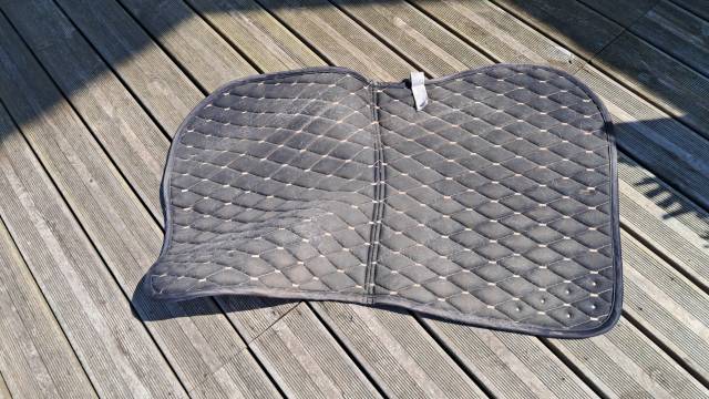 Tapis de selle Decathlon rose