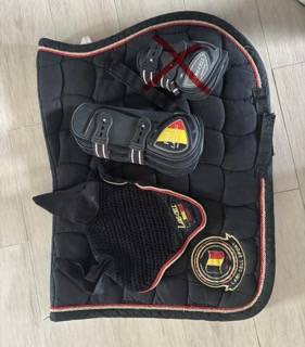 Ensemble tapis bonnet guêtres avant