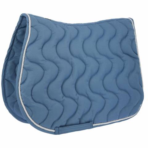 Tapis de selle mixte coton Riding World Maxifun Bleu