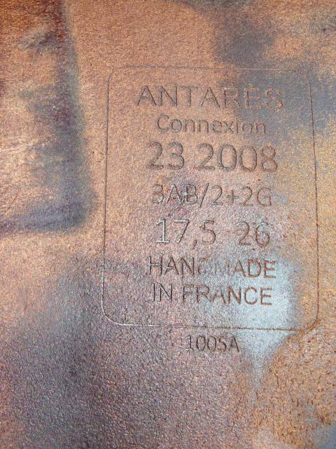 Selle obstacle Antares Connexion 17'5 Superbe &eacute;tat 