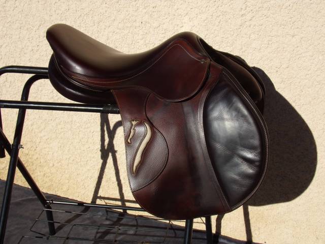 Selle obstacle Antares Connexion 17'5 Superbe &eacute;tat 