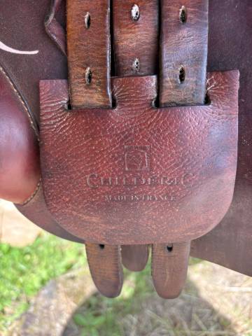 Selle Child&eacute;ric CSO 17,5 double quartier &ndash; bon &eacute;tat