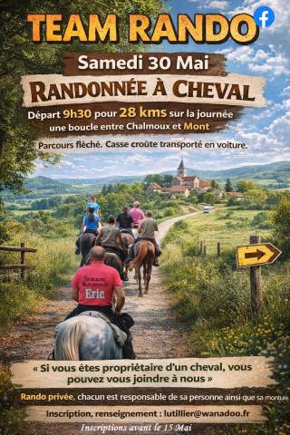 Randonnée à cheval
