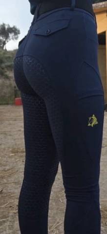 Pantalon &Eacute;quitation Taille Haute Gainant / Full Grip