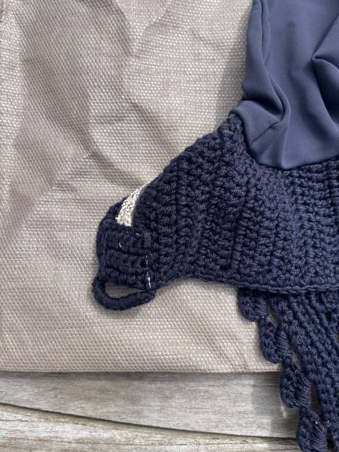 Bonnet Ju&Pa bleu marine poney C