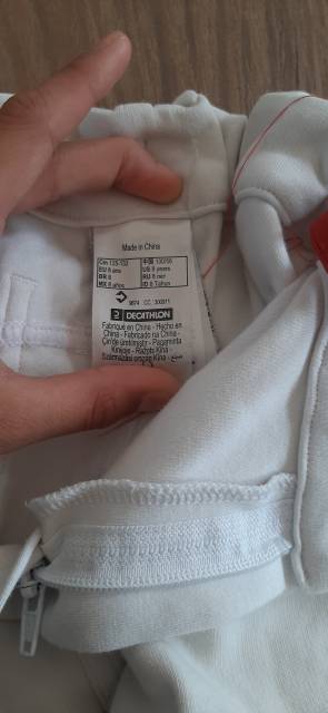 Pantalon de concour blanc Fouganza