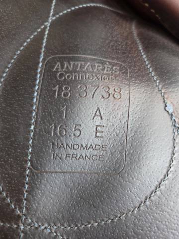 Selle monoquartier 16,5 ANTARES avec housse