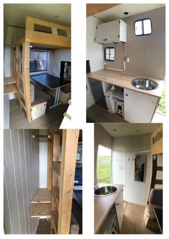 Camion chevaux 7 places & home-car 