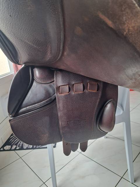 Selle GBS 17,5" havane - tr&egrave;s bon &eacute;tat - 1300&euro; n&eacute;gociab