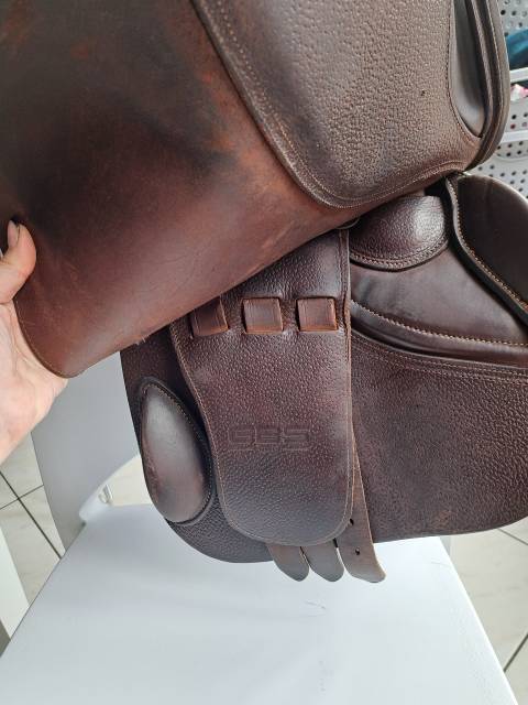 Selle GBS 17,5" havane - tr&egrave;s bon &eacute;tat - 1300&euro; n&eacute;gociab