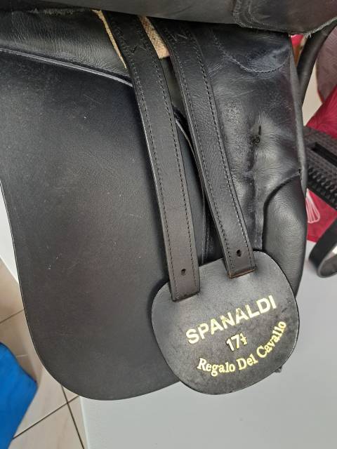 Selle de dressage SPANALDI 17,5" 