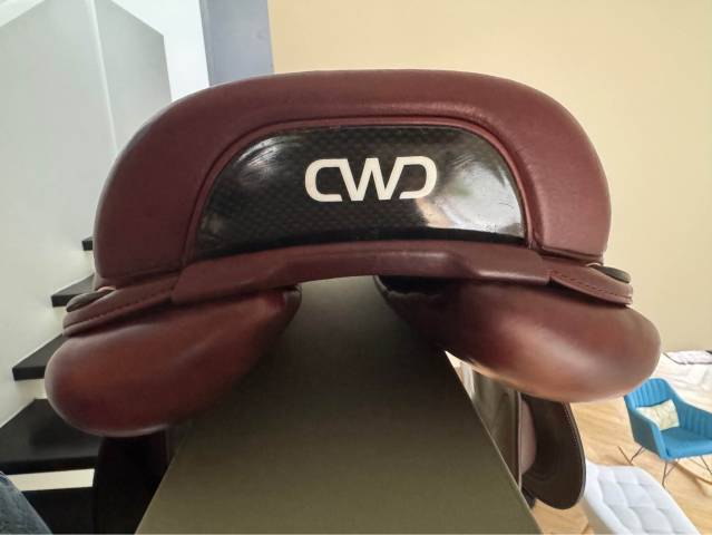 Selle CWD Mademoiselle 2GS Chataigne, tr&egrave;s bon &eacute;tat