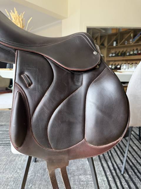 Selle Devoucoux chiberta O 17,5