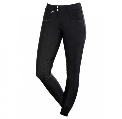 Pantalon Hongy Noir - PENELOPE COLLECTION - Ultra stretch