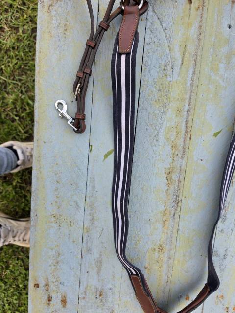 Collier de chasse &eacute;lastique grain&eacute; 3 points Antar&egrave;s 