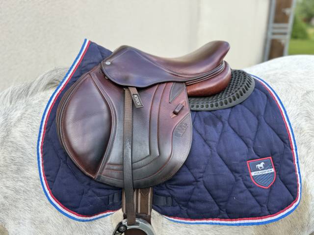 Selle CWD junior 15,5 doublee veau