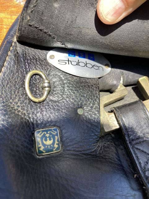 Selle STUBBEN, Dressage, Mod&egrave;le Portos.