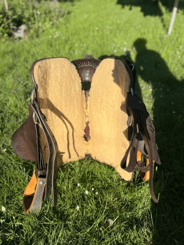Selle Western Pullman continental 16&rsquo;&rsquo;