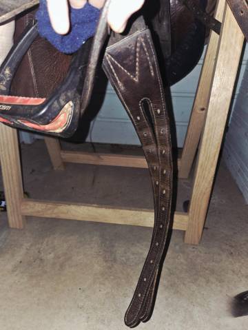 Selle Eric Thomas mod&egrave;le TREC/Randonn&eacute;e 17"5 