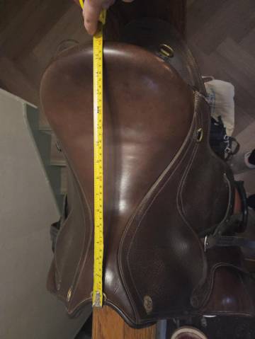 Selle Eric Thomas mod&egrave;le TREC/Randonn&eacute;e 17"5 