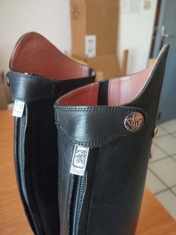 Bottes d'&eacute;quitation : Sergio grasso, 100%Cuir
