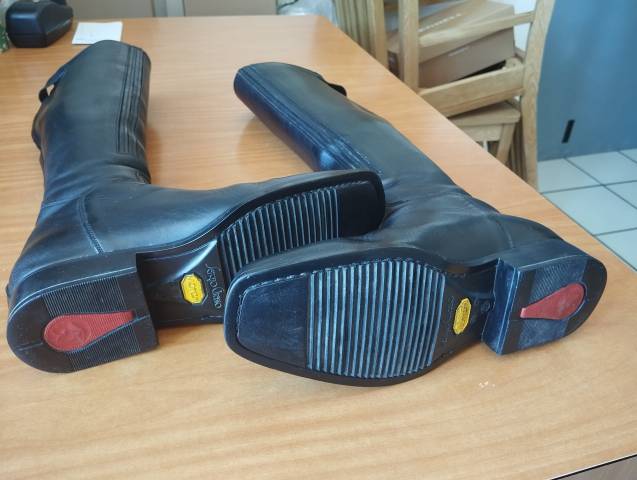 Bottes d'&eacute;quitation : Sergio grasso, 100%Cuir