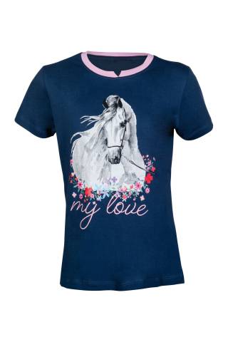 T-shirt manches courtes Horse Spirit - HKM - Confort coton