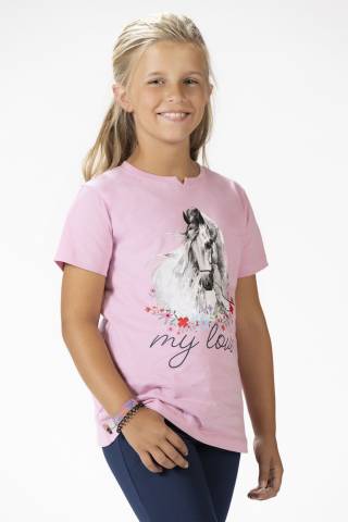 T-shirt manches courtes Horse Spirit - HKM - Confort coton