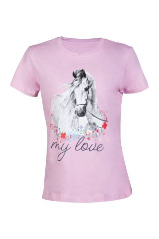 T-shirt manches courtes Horse Spirit - HKM - Confort coton