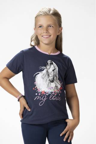 T-shirt manches courtes Horse Spirit - HKM - Confort coton