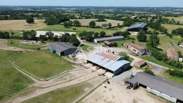 Propriété équestre sur environ 32 ha.