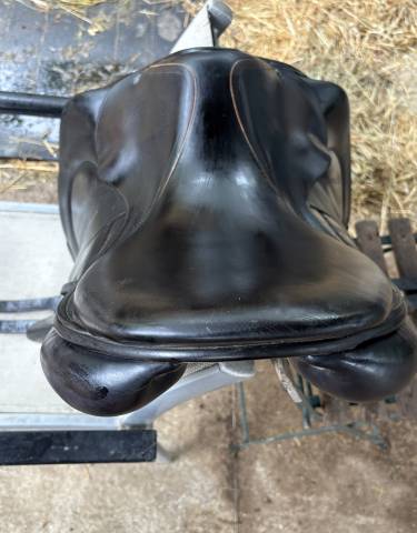 Selle Child&eacute;ric CFAP noire CSO/Cross 