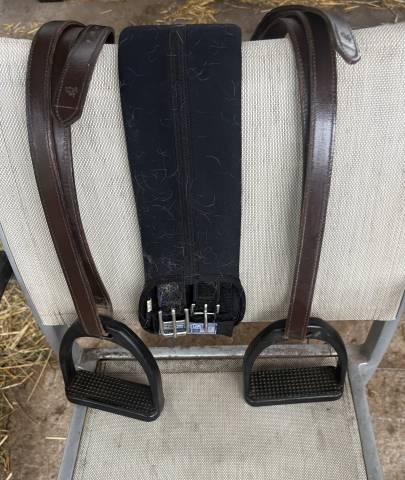 Selle Child&eacute;ric CFAP noire CSO/Cross 