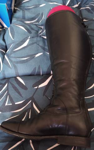 Bottes &eacute;quitation femme Deniro noires taille 40 