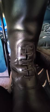 Bottes &eacute;quitation femme Deniro noires taille 40 