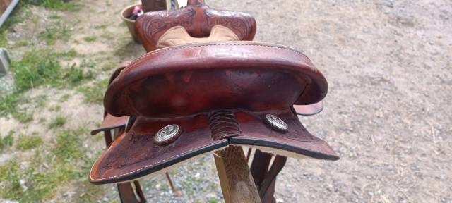 Selle western am&eacute;ricaine cheval