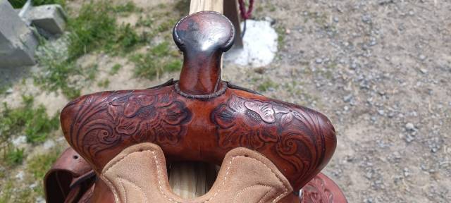 Selle western am&eacute;ricaine cheval
