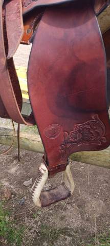 Selle western am&eacute;ricaine cheval