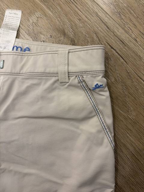 Pantalon blanc et bleu 