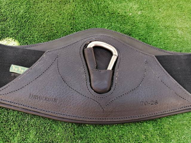 Sangle courte Devoucoux, noire, 70 cm