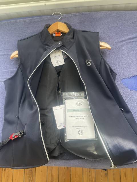 Veste airbag &eacute;quitation Harcour - Taille S - NEUVE